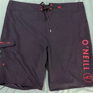 O'Neill Men's Black Board Shorts